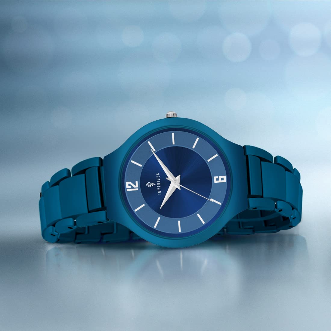 IMPERIOUS Analog Dial Women's Watch|Ladies Wrist Watch|Strap Watches for Girls/Female|Stylish Fashionable Watches for Women and Girls|Classy Womens Watches|Gifts for Women| Sapphire Blue
