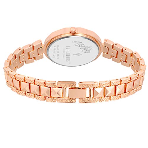 Analogue Women's Watch (Gold Dial)