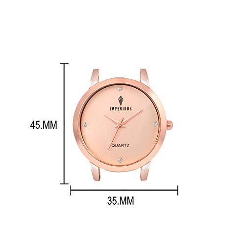 IMPERIOUS - THE ROYAL WAY Girl's/Women's Imperious Watches Analogue Dial Watch (Pink)