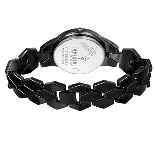 Imperious Analogue Women's Watch (Black Dial)