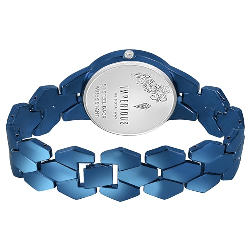 Imperious Analogue blue Wrist Watch