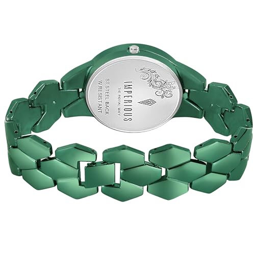 Imperious Analogue green Wrist Watch