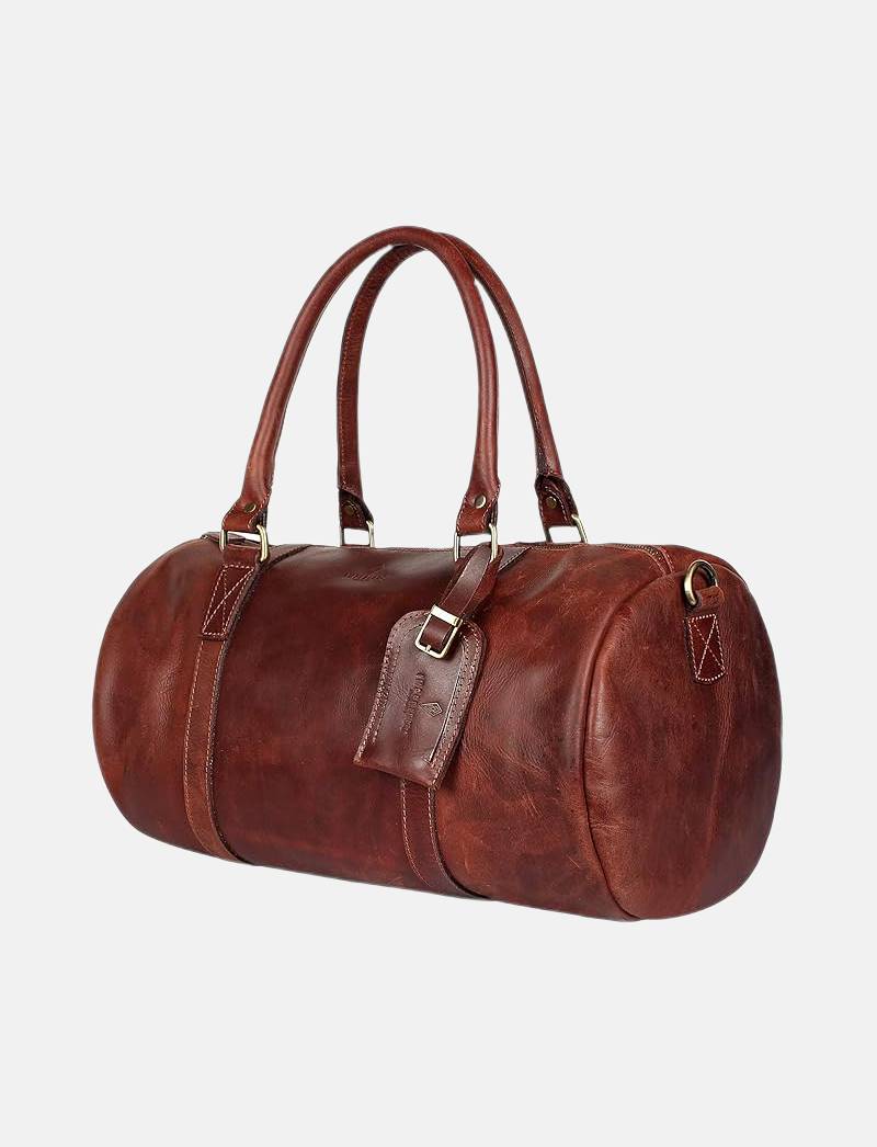 Duffle Travel Luggage Gym, Cabin Bag (Brown)