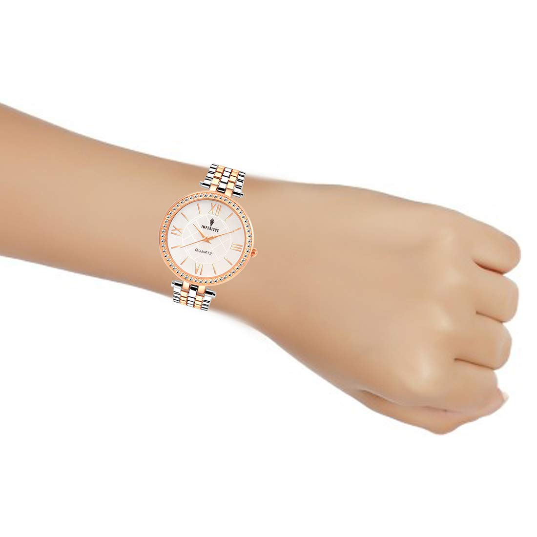 IMPERIOUS - THE ROYAL WAY Analogue Silver Dial Women's Watch