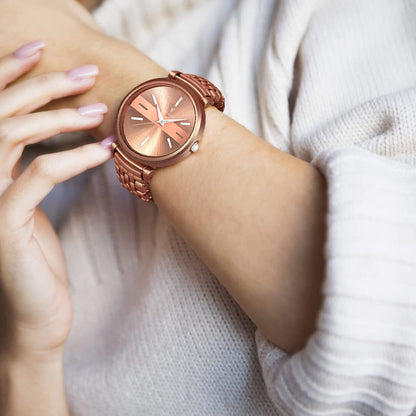 Imperious Analogue Dial Golden Brown