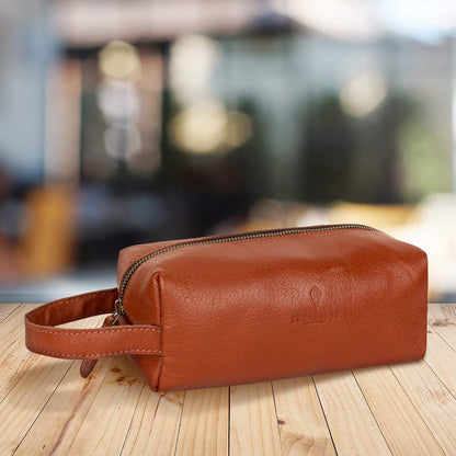 Brown Toiletry Bag