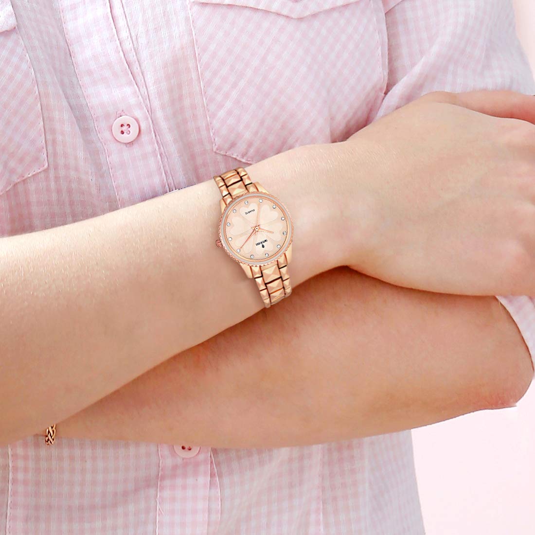 Analogue Women's Watch - Gold