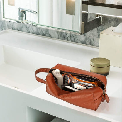 Brown Toiletry Bag