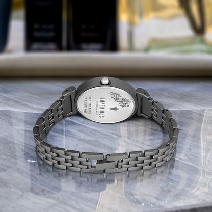 Imperious Analogue Wrist Watch Stylish Black