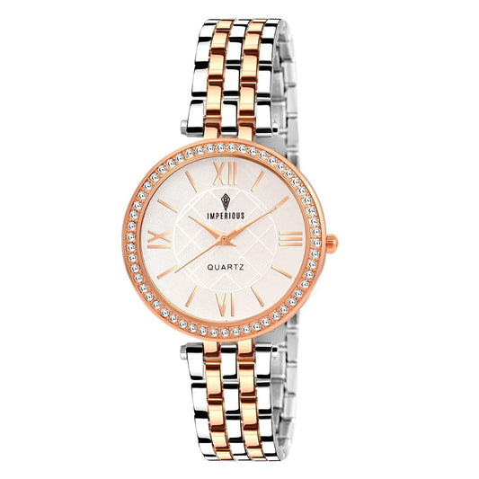 IMPERIOUS - THE ROYAL WAY Analogue Silver Dial Women's Watch