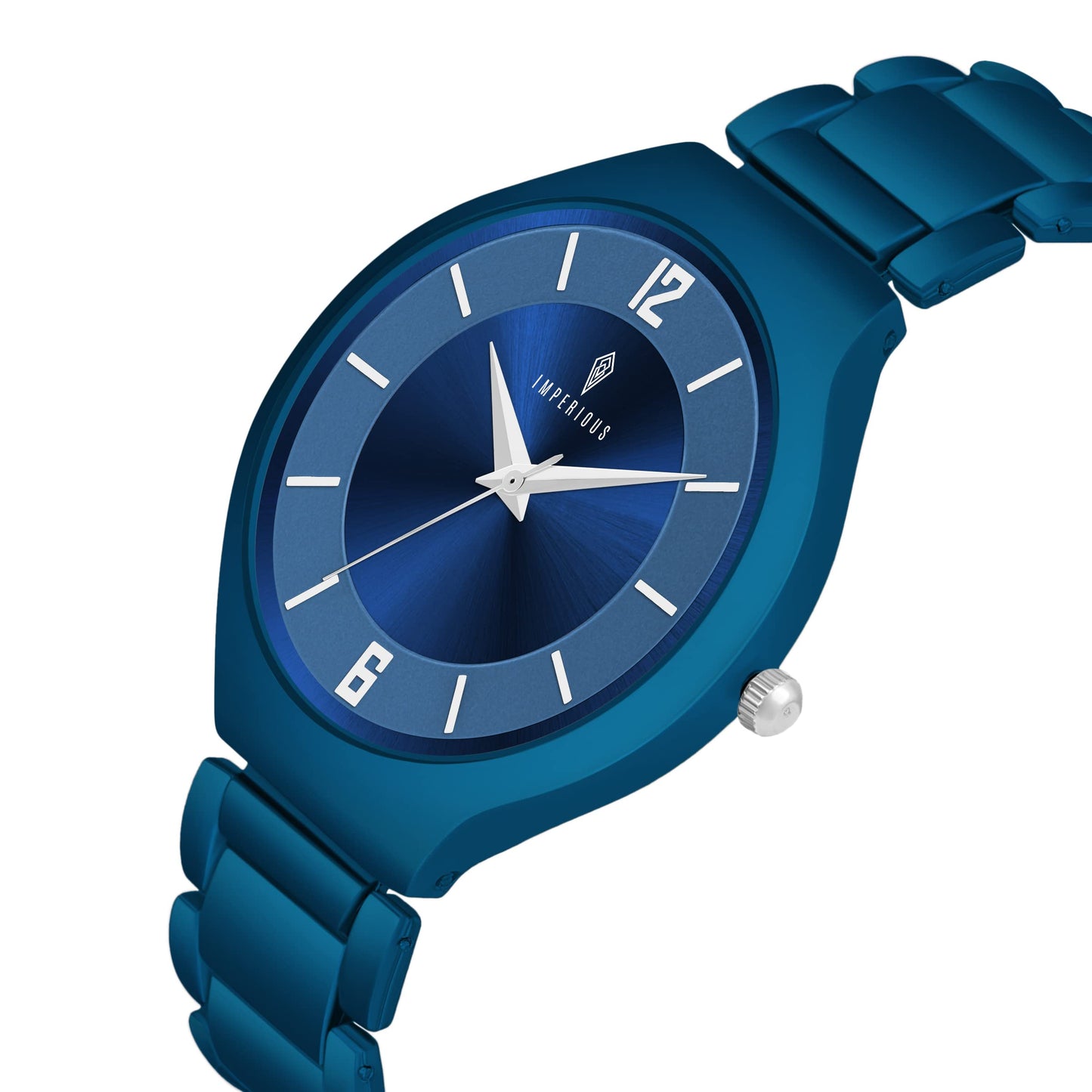 IMPERIOUS Analog Dial Women's Watch|Ladies Wrist Watch|Strap Watches for Girls/Female|Stylish Fashionable Watches for Women and Girls|Classy Womens Watches|Gifts for Women| Sapphire Blue