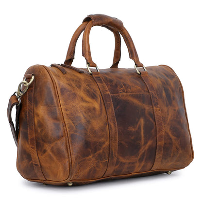 Duffel Travel Luggage, Gym Shoulder Bag  (Brown)