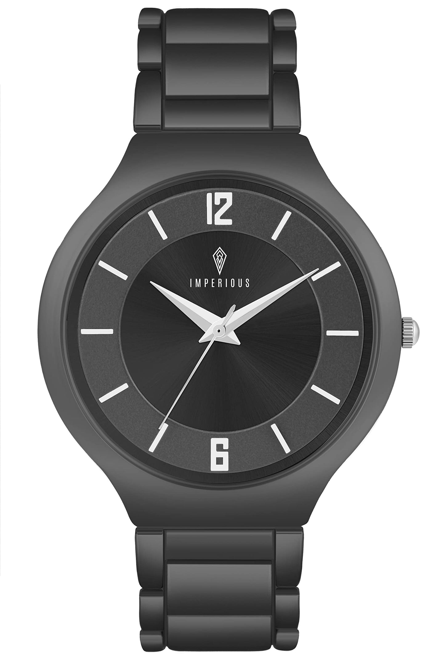 IMPERIOUS Analog Dial Women's Watch|Ladies Wrist Watch|Strap Watches for Girls/Female|Stylish Fashionable Watches for Women and Girls|Classy Womens Watches|Gifts for Women| Charcoal Black