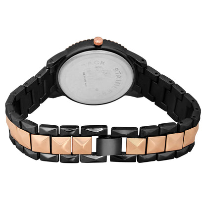 IMPERIOUS - THE ROYAL WAY Analogue Women's Watch (Black Dial)