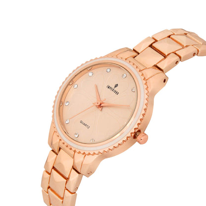 Analogue Women's Watch - Gold