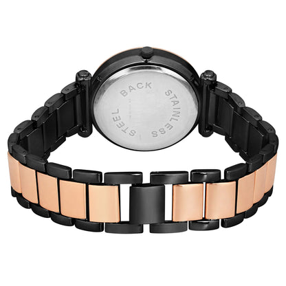 IMPERIOUS - THE ROYAL WAY Analogue Women's Watch (Black Dial)