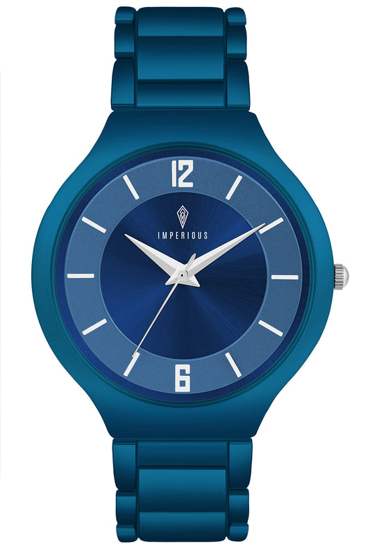 IMPERIOUS Analog Dial Women's Watch|Ladies Wrist Watch|Strap Watches for Girls/Female|Stylish Fashionable Watches for Women and Girls|Classy Womens Watches|Gifts for Women| Sapphire Blue