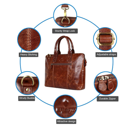 Briefcase/Notebook/MacBook Messenger Sling (15 Inch)