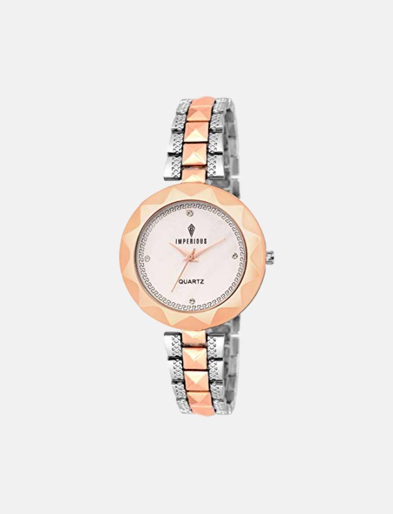 Imperious Analogue White Dial Women's & Girls' Watch