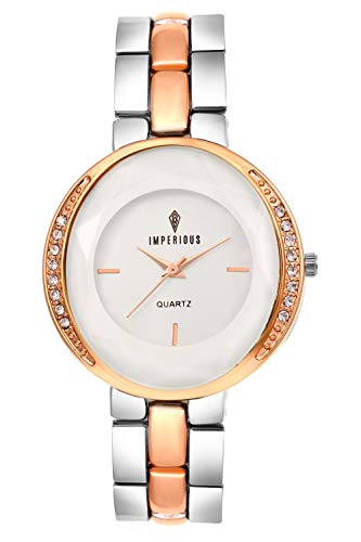 IMPERIOUS - THE ROYAL WAY Automatic Movement Analogue White Dial Women's Watch