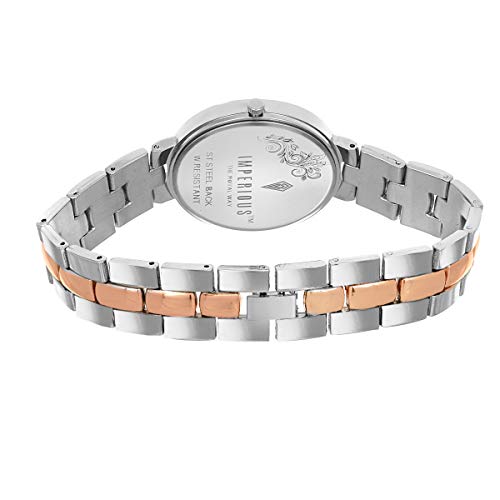 IMPERIOUS - THE ROYAL WAY Automatic Movement Analogue White Dial Women's Watch