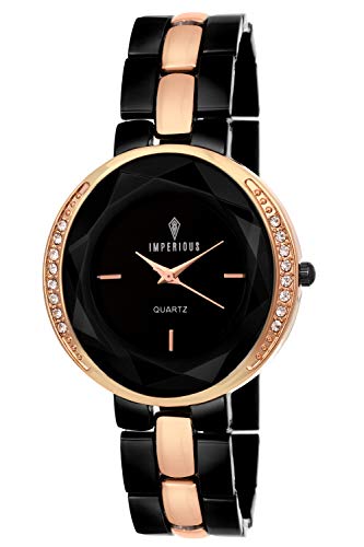 IMPERIOUS - THE ROYAL WAY Analogue Women's & Girl's Watch (Black Dial)
