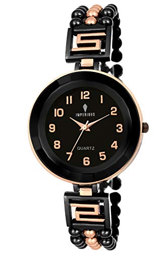 IMPERIOUS - THE ROYAL WAY Analogue Black Dial Women's Watch