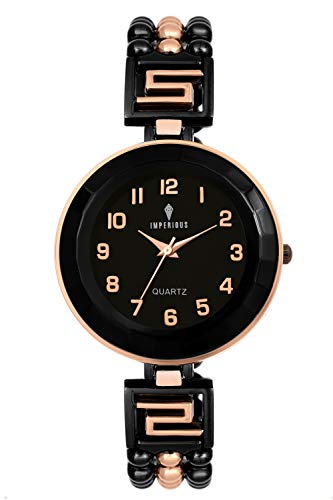 IMPERIOUS - THE ROYAL WAY Analogue Black Dial Women's Watch