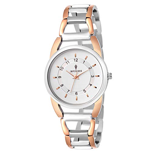 IMPERIOUS - THE ROYAL WAY Analogue Women's Watch (Silver Dial)
