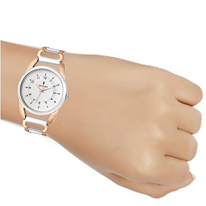 IMPERIOUS - THE ROYAL WAY Analogue Women's Watch (Silver Dial)