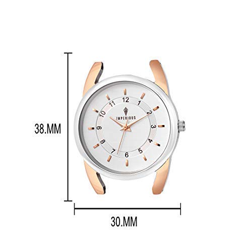IMPERIOUS - THE ROYAL WAY Analogue Women's Watch (Silver Dial)