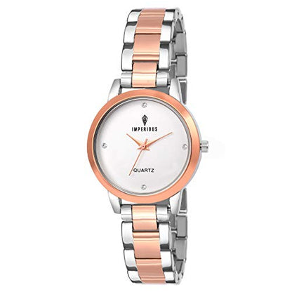 IMPERIOUS - THE ROYAL WAY Analogue White Dial Women's Watch