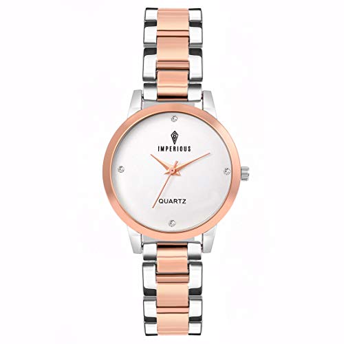 IMPERIOUS - THE ROYAL WAY Analogue White Dial Women's Watch