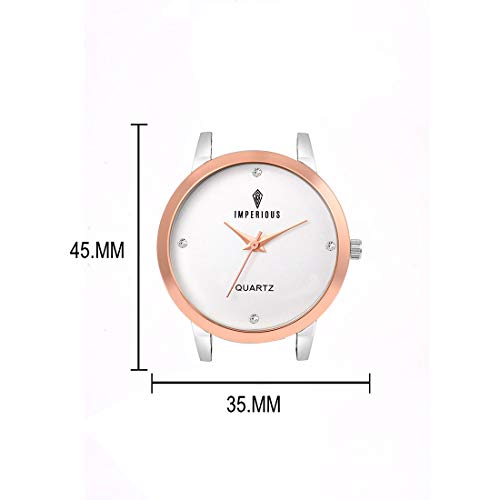 IMPERIOUS - THE ROYAL WAY Analogue White Dial Women's Watch