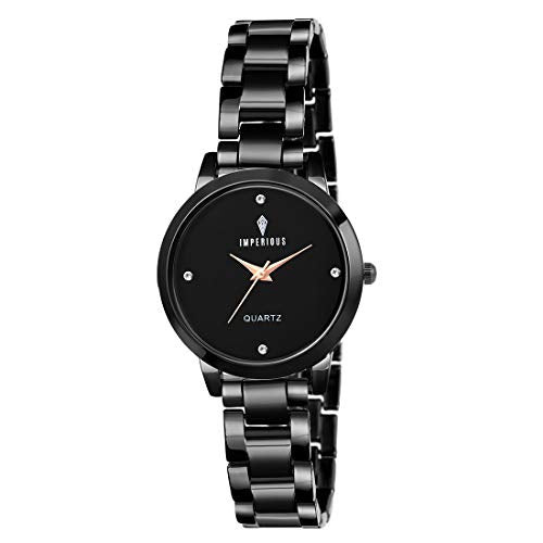 IMPERIOUS - THE ROYAL WAY IMPERIOUS Analogue Black Dial Women's Watch-131