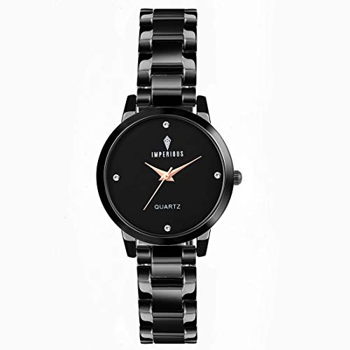 IMPERIOUS - THE ROYAL WAY IMPERIOUS Analogue Black Dial Women's Watch-131
