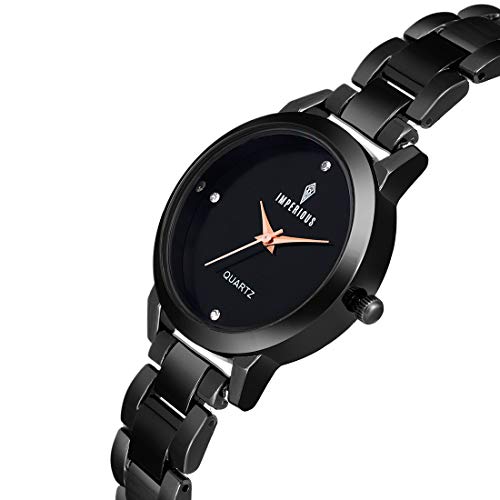 IMPERIOUS - THE ROYAL WAY IMPERIOUS Analogue Black Dial Women's Watch-131