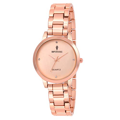 IMPERIOUS - THE ROYAL WAY Girl's/Women's Imperious Watches Analogue Dial Watch (Pink)