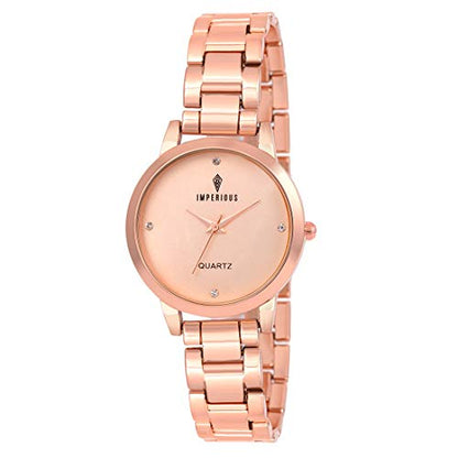 IMPERIOUS - THE ROYAL WAY Girl's/Women's Imperious Watches Analogue Dial Watch (Pink)