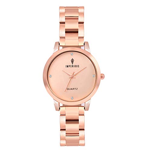 IMPERIOUS - THE ROYAL WAY Girl's/Women's Imperious Watches Analogue Dial Watch (Pink)