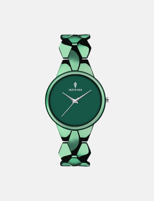 Imperious Analogue green Wrist Watch