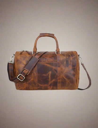 Duffel Travel Luggage, Gym Shoulder Bag  (Brown)