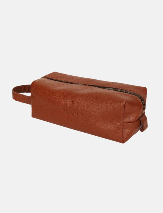 Brown Toiletry Bag