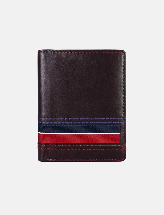 Men's Genuine Leather RFID Blocking Wallet (Brown)